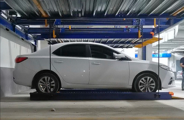 地下兩層立體機(jī)械車位-簡易升降式 地下兩層立體機(jī)械車位-簡易升降式