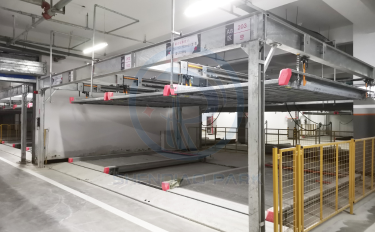 寫字樓大廈地下車庫兩層機(jī)械車位 寫字樓大廈地下車庫兩層機(jī)械車位