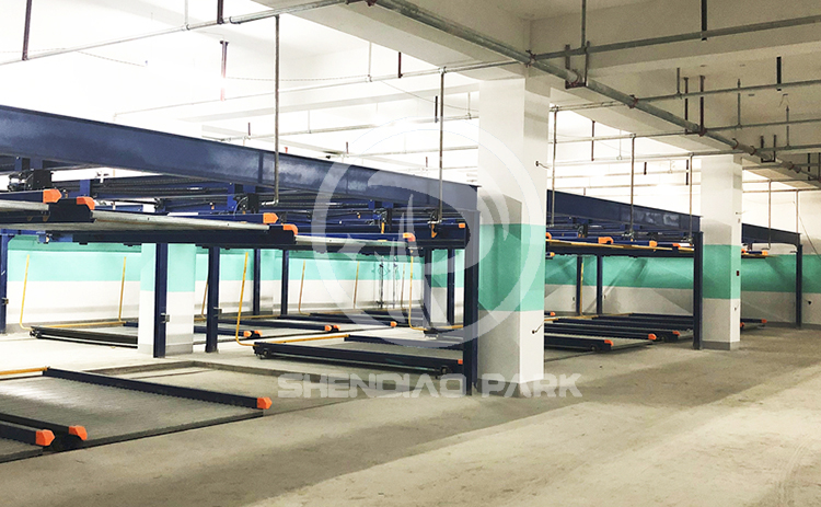 神雕智能地下雙層機(jī)械車位案例實拍 神雕智能地下雙層機(jī)械車位案例實拍