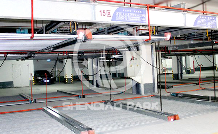 安徽神雕地下雙層升降橫移機械式立體車庫 安徽神雕地下雙層升降橫移機械式立體車庫